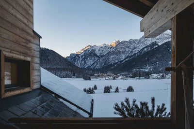 snow on a roof