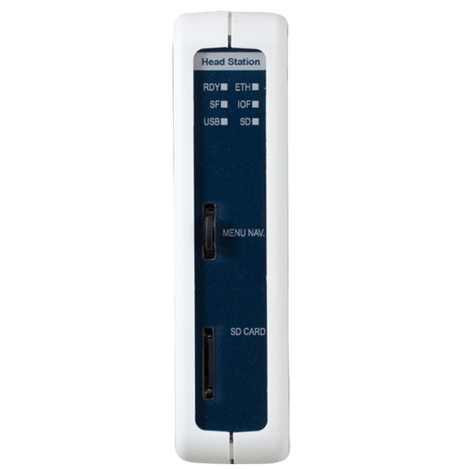 ComBricks Head Station Type 1C, Anybus Diagnostics, MPN: 101-20011C