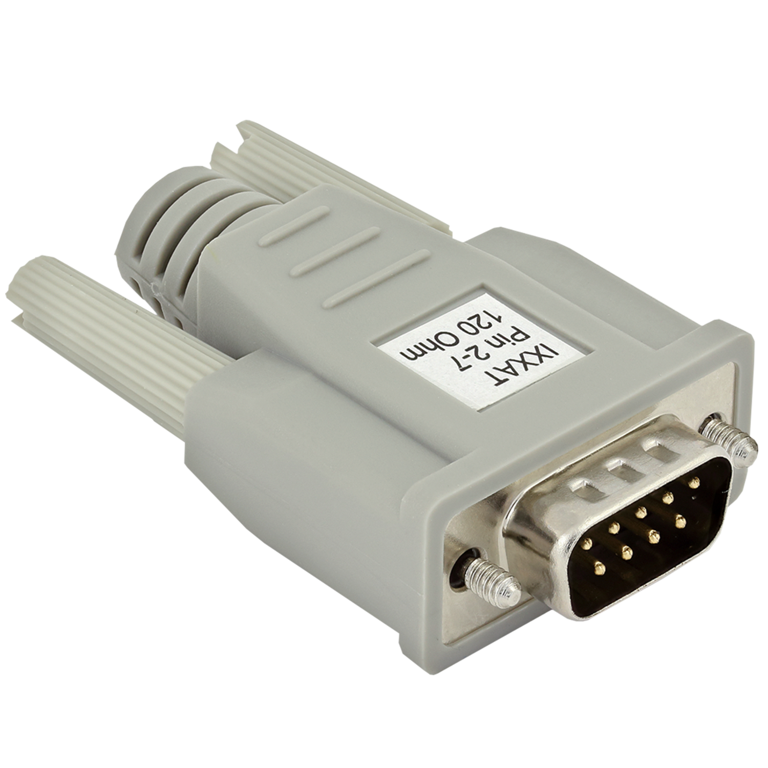 Termination for CAN/CAN FD networks - D-Sub 9 Connectors - Plug (male ...