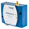 CANblue II Bluetooth-CAN Gateway, a versatile and cost-effective Bluetooth module for CAN systems that can be used with an external antenna. angled right