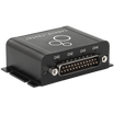 The CANmod.router can connect up to four isolated CAN buses (incl. FD) via the DB25 connector - and route the data through one CAN bus via the DB9 connector (or via USB)