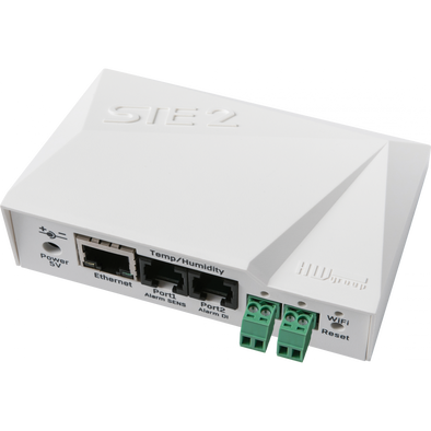 STE2 Plus: SNMP Temperature Monitoring with Extra Sensor Ports