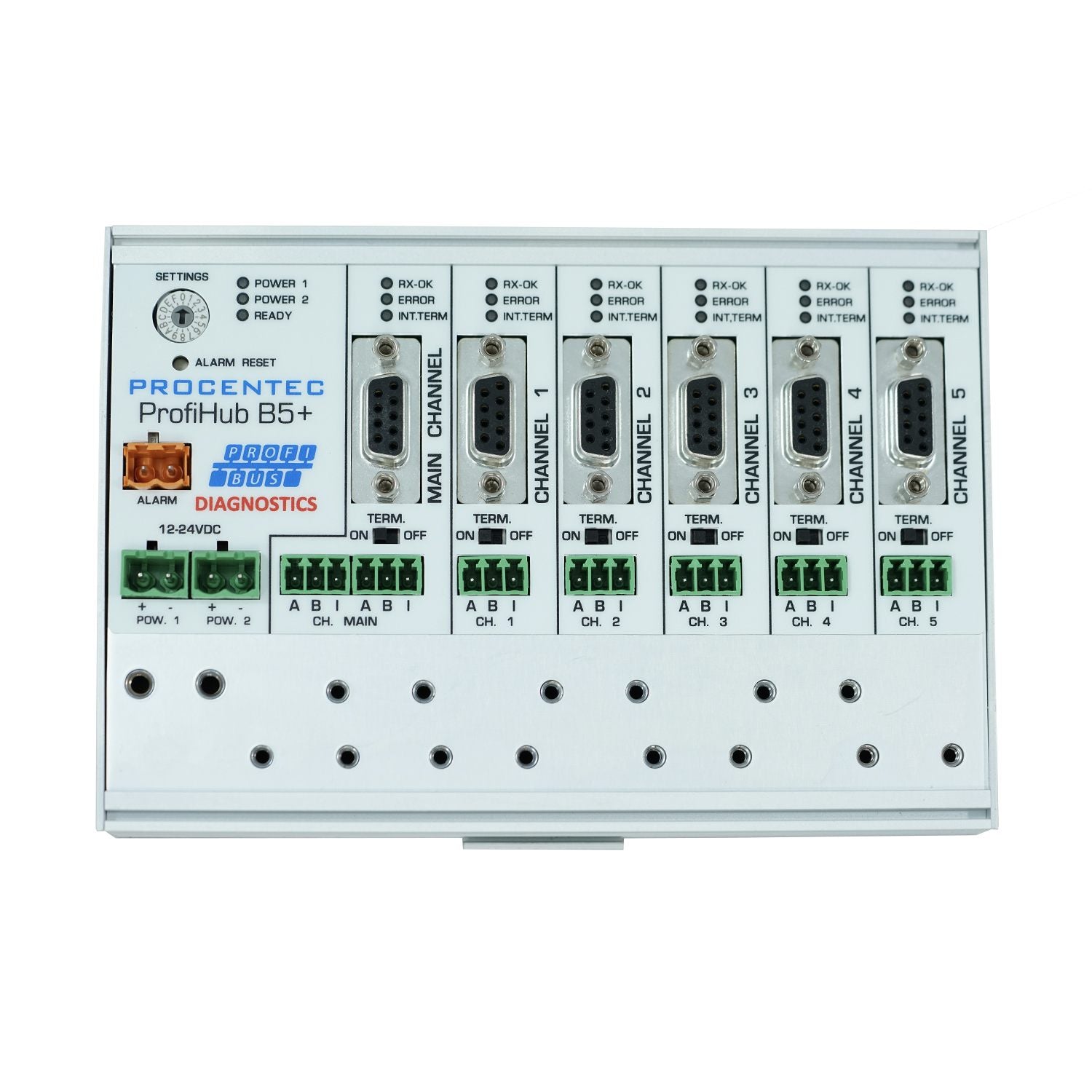 PROFIBUS Repeater - ProfiHub B5+R – Grid Connect